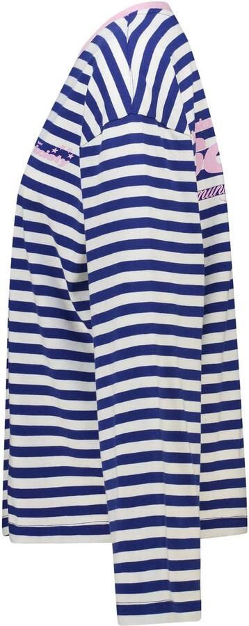 America Today gestreepte longsleeve blauw roze - Foto 3