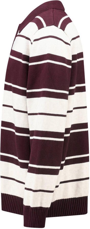 America Today gestreepte sweater rood - Foto 3