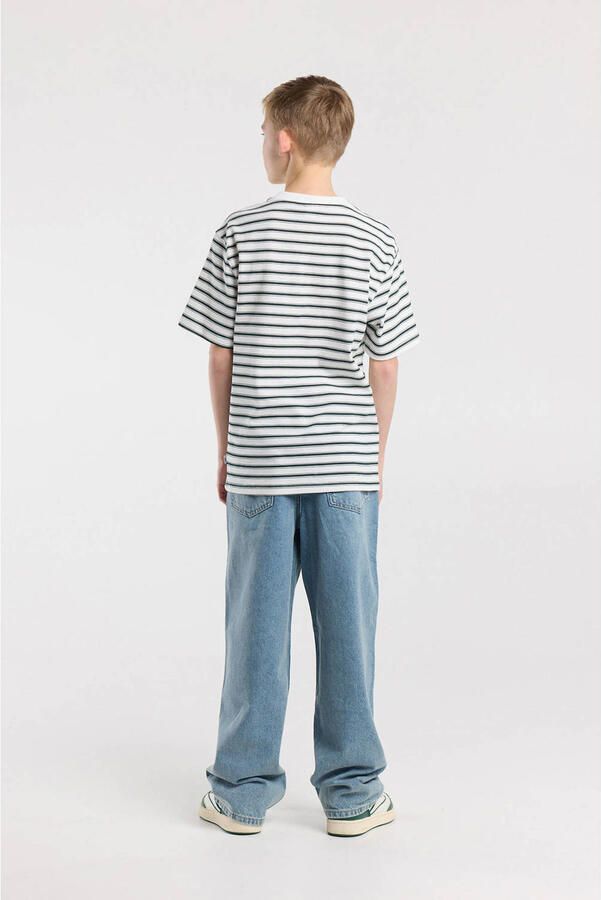 America Today gestreepte T-shirt wit - Foto 3