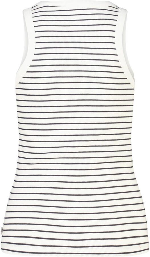 America Today gestreepte top donkerblauw