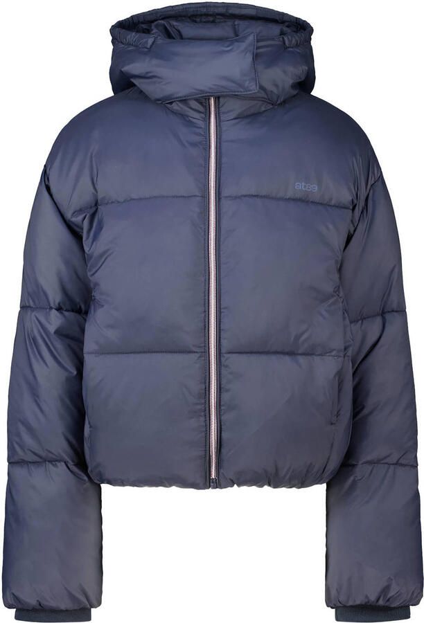 America Today gewatteerde winterjas donkerblauw