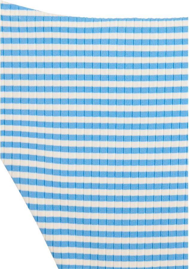 America Today high leg bikinibroekje Wida lichtblauw wit - Foto 2