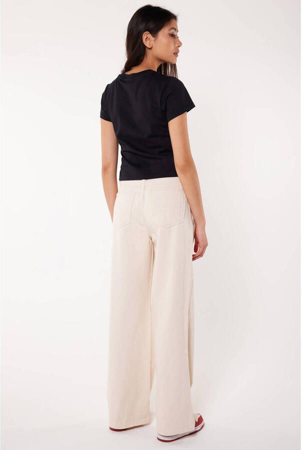 America Today high waist wide leg jeans Olivia ecru - Foto 2