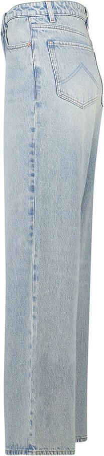 America Today high waist wide leg jeans medium blue denim - Foto 3