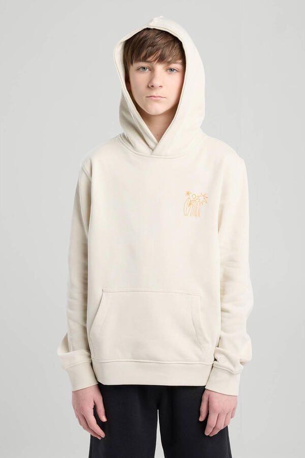 America Today hoodie ecru
