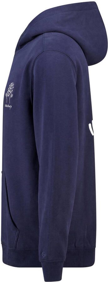America Today hoodie met backprint blauw - Foto 3