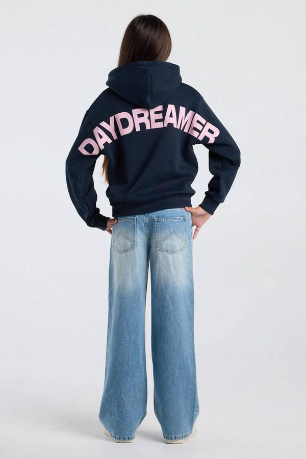 America Today hoodie met backprint donkerblauw - Foto 3