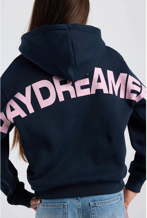 America Today hoodie met backprint donkerblauw - Foto 2