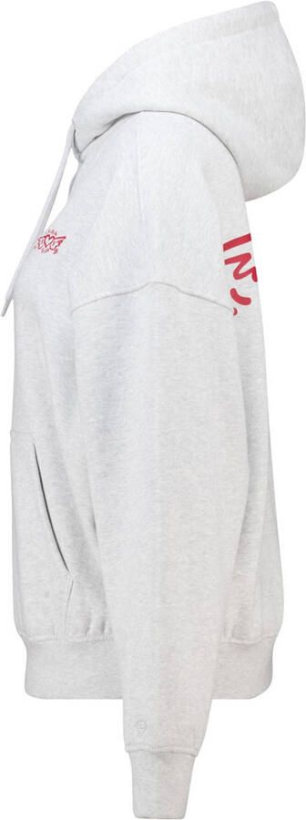 America Today hoodie met backprint grijs - Foto 3