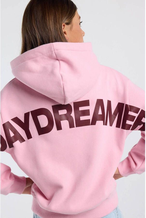 America Today hoodie met backprint lichtroze - Foto 2