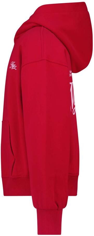 America Today hoodie met backprint rood Sweater Backprint - Foto 3