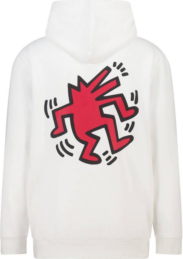 America Today hoodie met backprint wit - Foto 2
