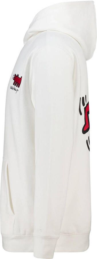 America Today hoodie met backprint wit - Foto 3