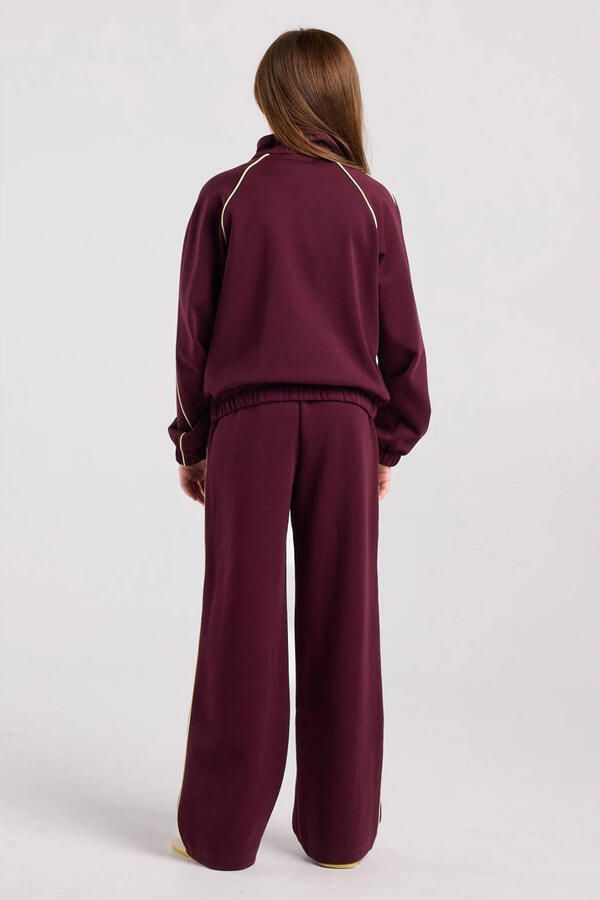 America Today joggingbroek bordeauxrood - Foto 3