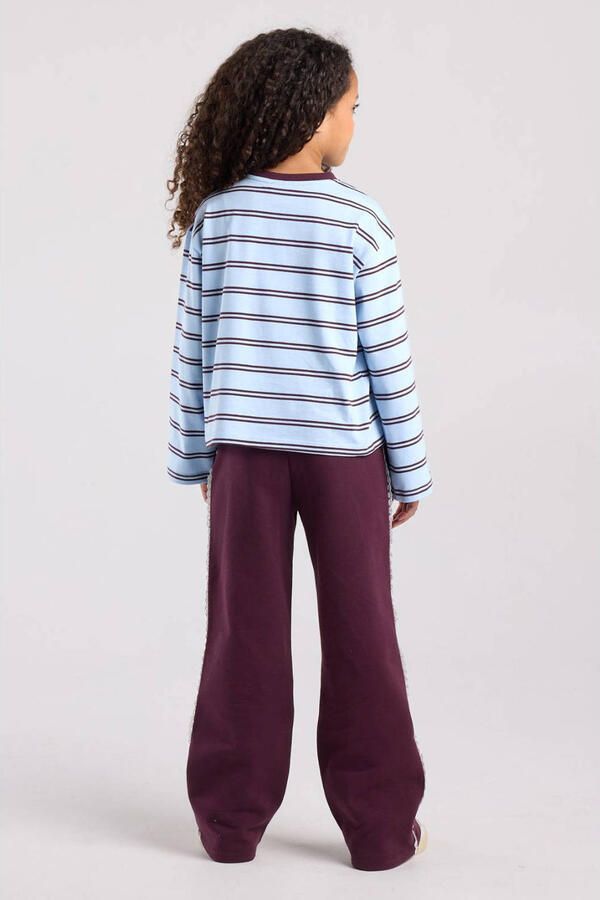 America Today joggingbroek bordeauxrood - Foto 3