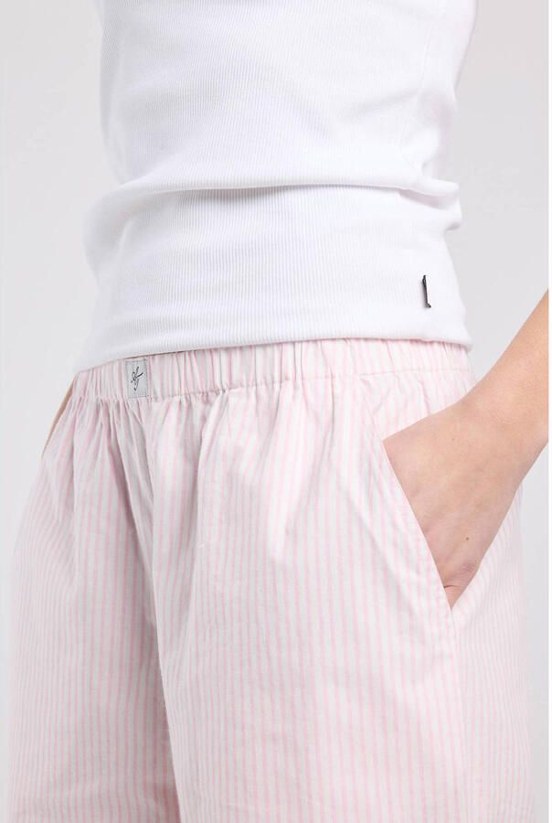 America Today katoenen pyjamabroek roze - Foto 2