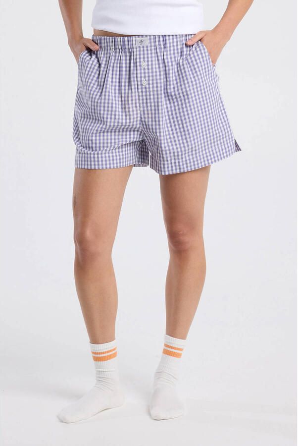 America Today korte broek paars wit - Foto 2