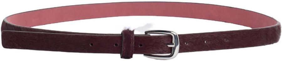 America Today leren riem donkerrood