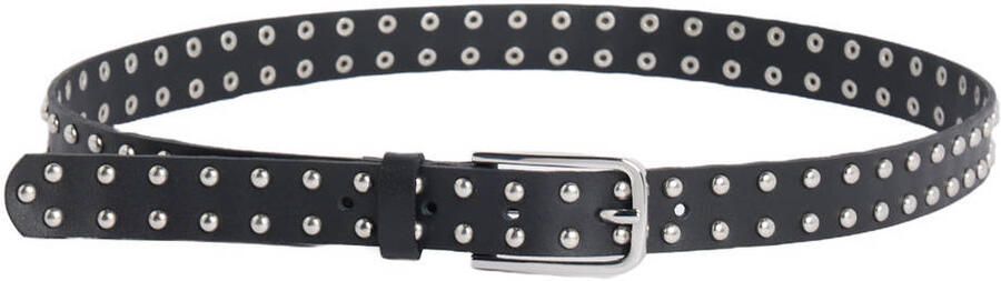 America Today leren riem zwart