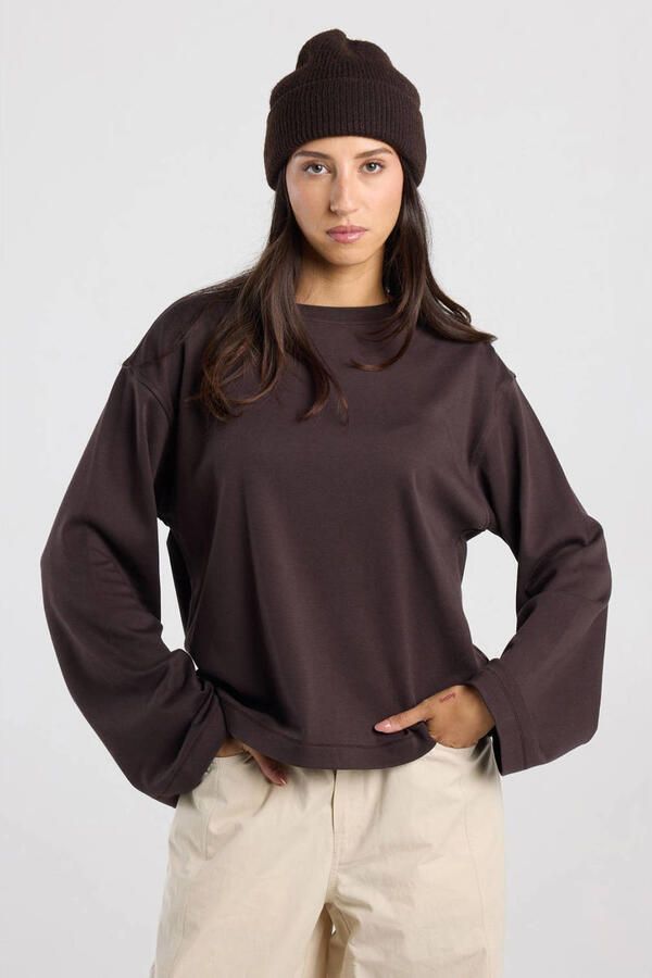 America Today longsleeve bruin