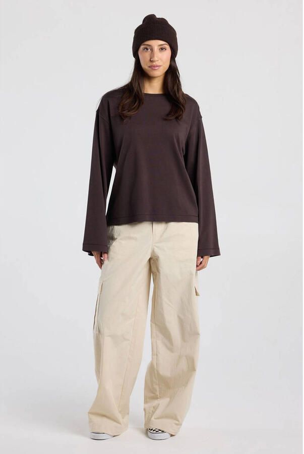America Today longsleeve bruin - Foto 2