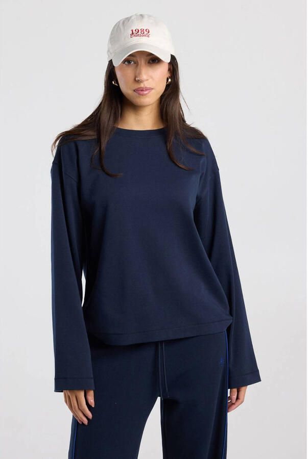 America Today longsleeve donkerblauw