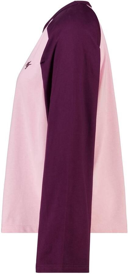 America Today longsleeve met print roze aubergine - Foto 3
