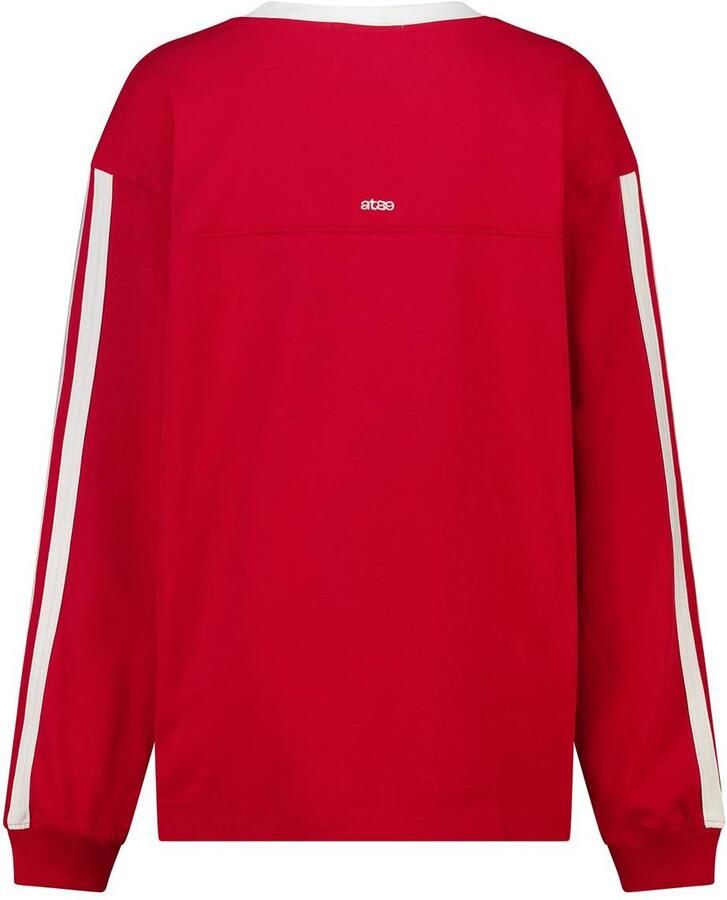 America Today longsleeve rood wit - Foto 2