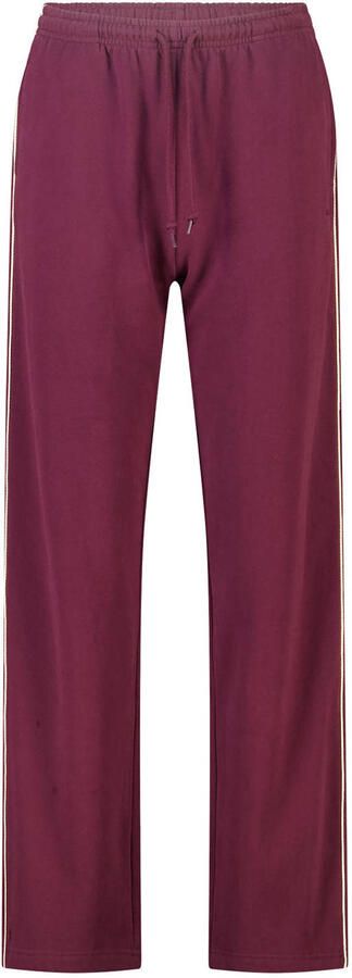 America Today loose fit casual broek donkerrood