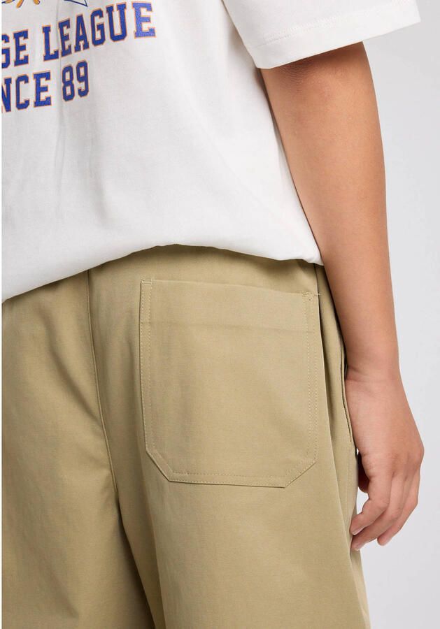America Today loose fit casual broek zand - Foto 2