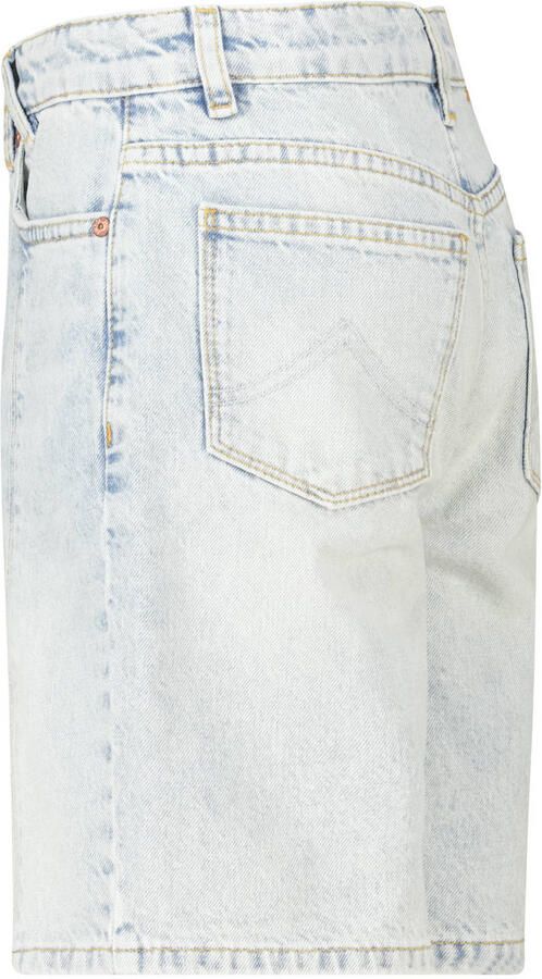 America Today loose fit denim short lichtblauw - Foto 3