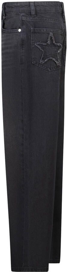 America Today loose fit jeans baggy jeans zwart - Foto 3