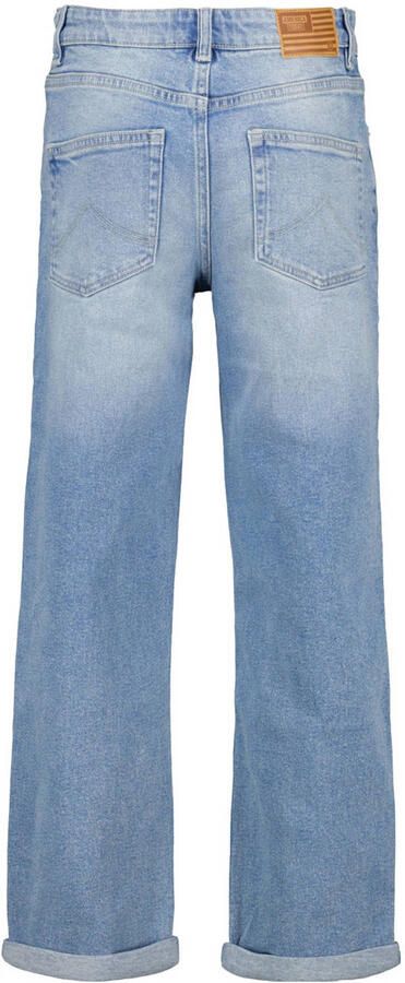 America Today loose fit jeans Dallas Blauw Jongens Denim Effen 158 164