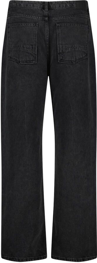 America Today low waist loose jeans Montana black denim
