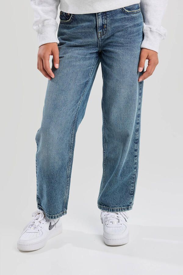 America Today low waist loose fit jeans medium blue denim - Foto 3