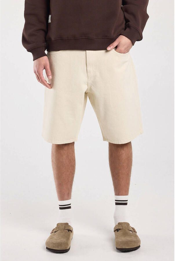 America Today Nate denim relaxed short beige
