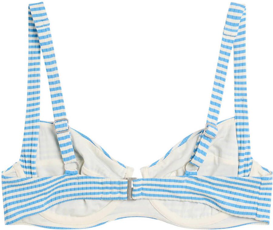 America Today niet-voorgevormde beugel bikinitop Agnes lichtblauw wit - Foto 2