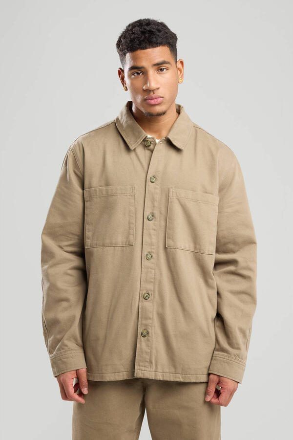 America Today overshirt bruin