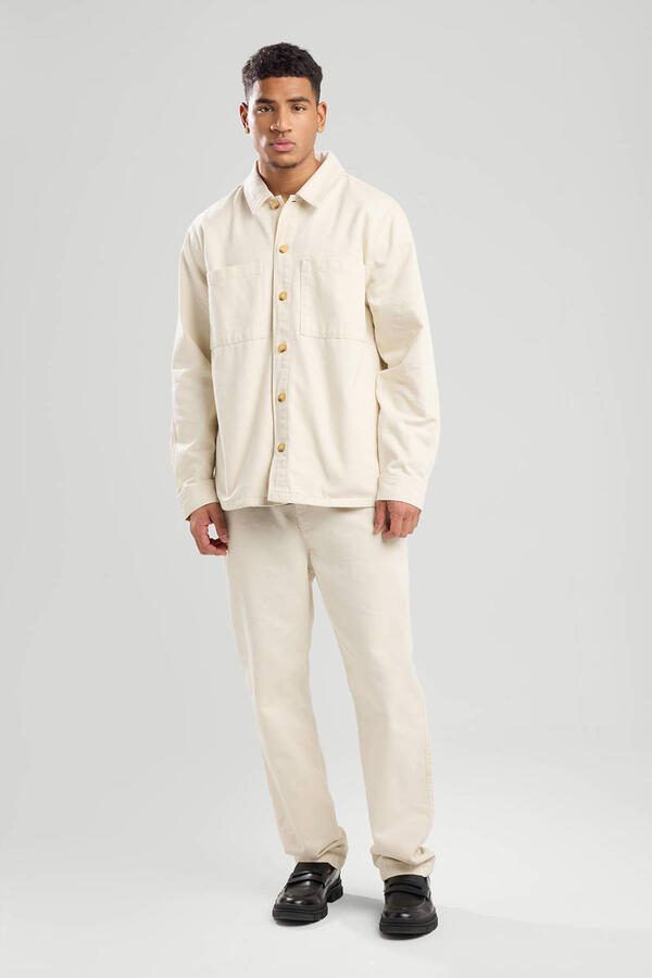 America Today overshirt ecru - Foto 2