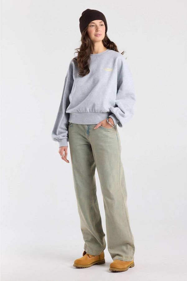 America Today oversized sweater grijs - Foto 3