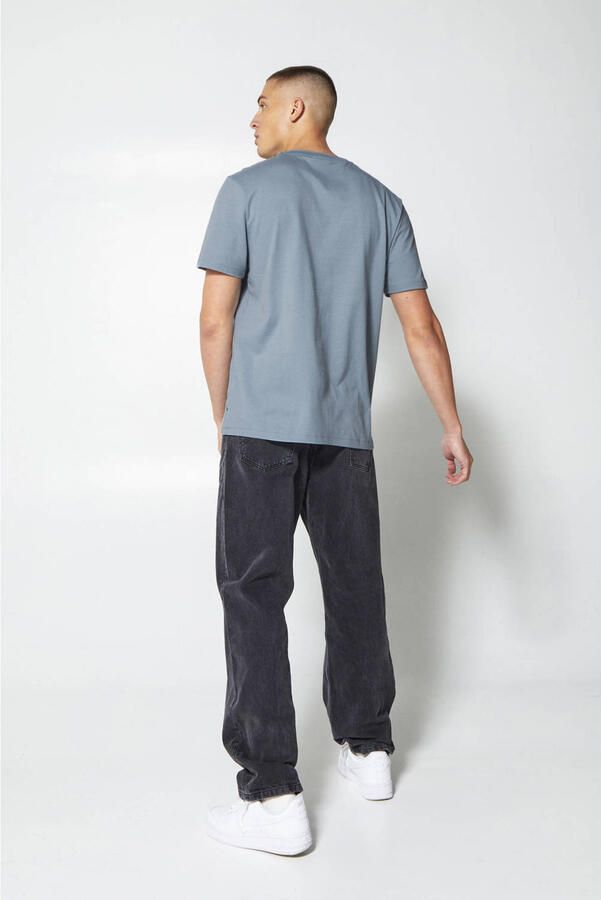 America Today regular T-shirt blauw