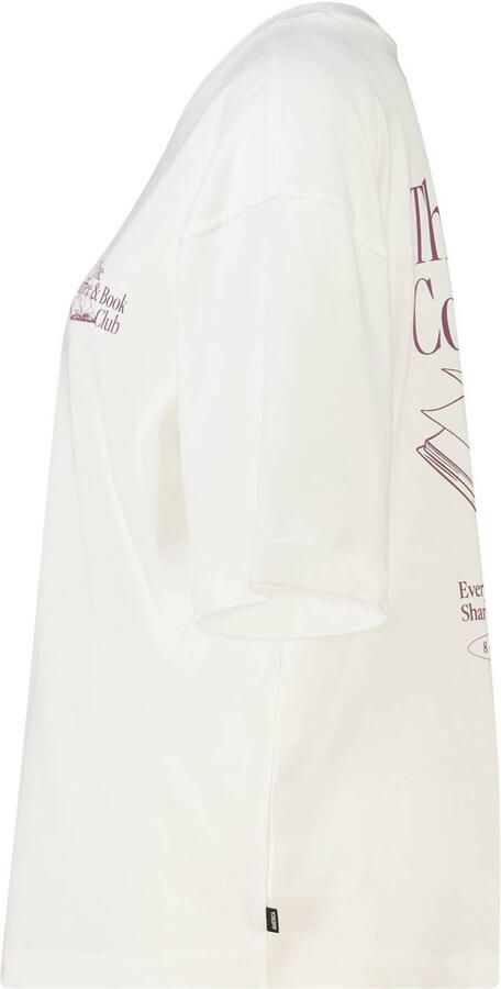 America Today oversized T-shirt met backprint en tekst ecru - Foto 3