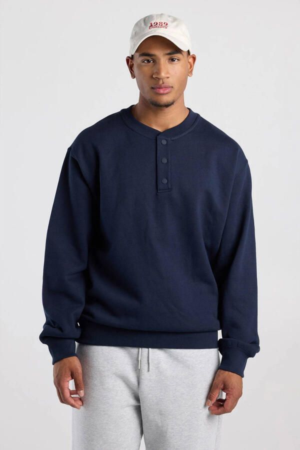 America Today oversized trui midnight