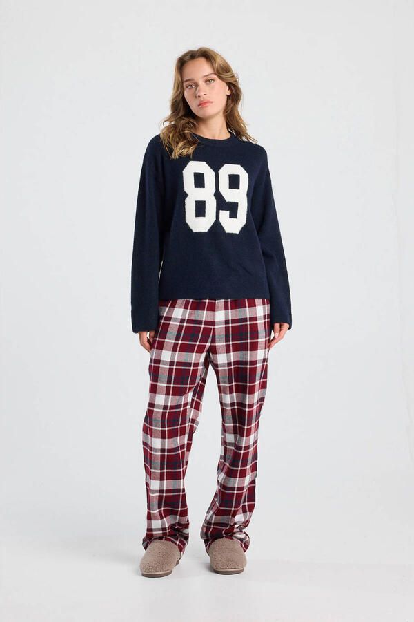 America Today pullover donkerblauw - Foto 3