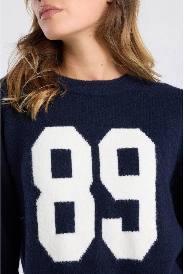 America Today pullover donkerblauw - Foto 2