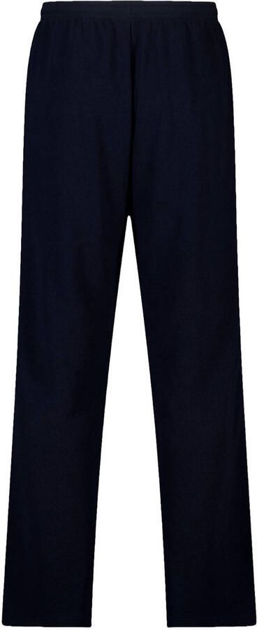 America Today pyjamabroek met wafelstructuur donkerblauw - Foto 3