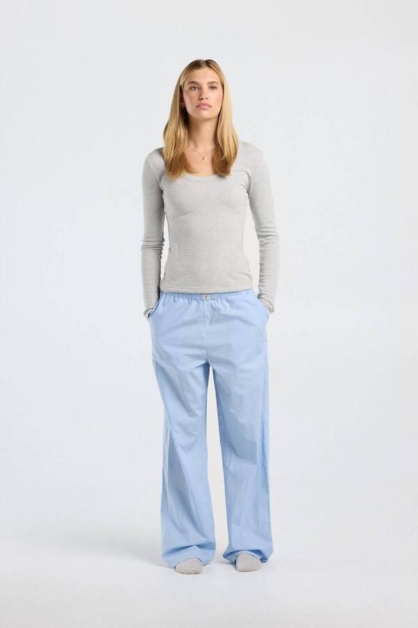 America Today pyjamabroek Mya lichtblauw - Foto 2
