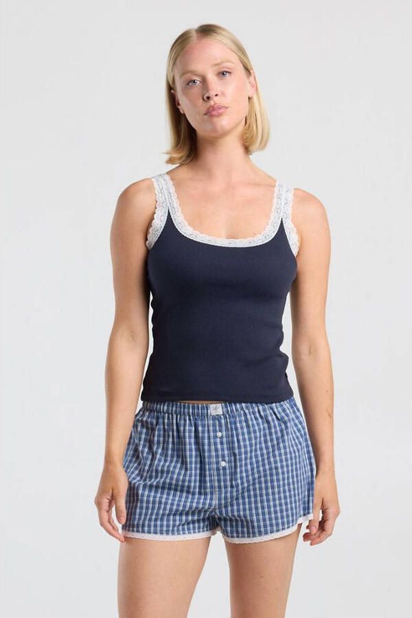 America Today pyjamashort blauw