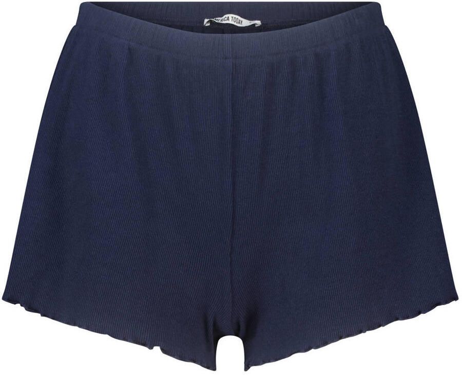 America Today pyjamashort donkerblauw