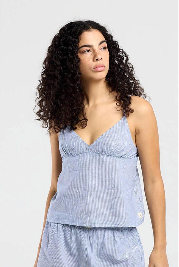 America Today pyjamatop blauw - Foto 3